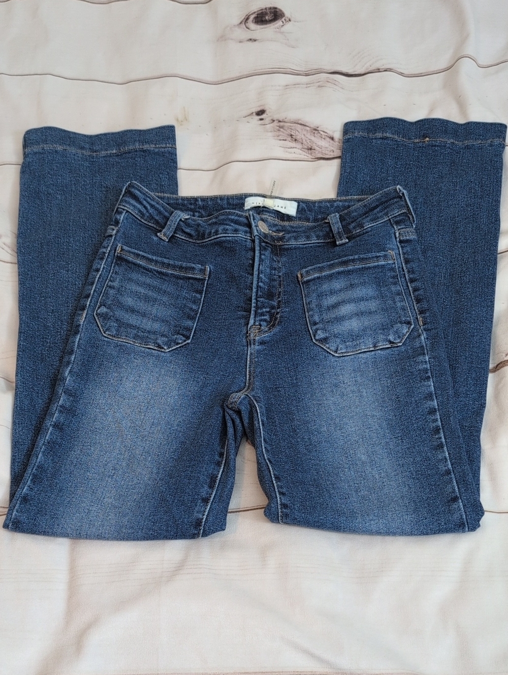 Risen Chestnut Ridge High Rise Flare Jeans Womens 27 RDP5913-DK Dark Wash